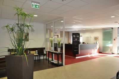 Ein Blick Richtung Empfangsbereich