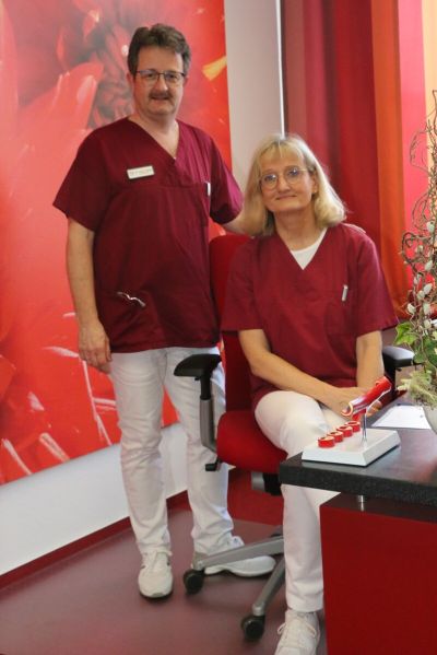 Ärzte_Team Dr. med. Sibille Tröster und  Dr. med. Ralf Müller