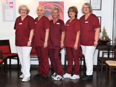 Das Team der Küche und Station